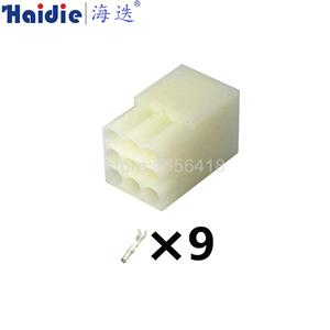 9pin Auto Wiring Cable Connector Include Terminals Pins 03-09-1092