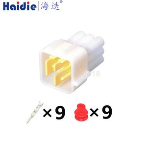 9pin Auto Wiring Cable Connector Include Terminals Pins FW-C-9M-W