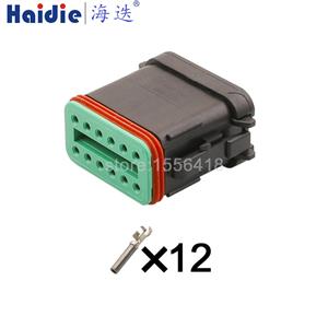 Auto Wiring Cable Connector Include Terminals Pins DT06-12SB