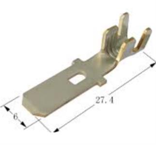 Auto car terminal DJ612A-A6.3L connector pin crimp connector terminals 1200/reel