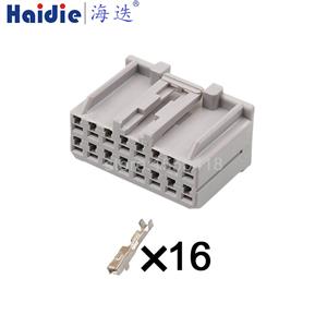 16pin Auto Wiring Cable Connector Include Terminals Pins 179093-6