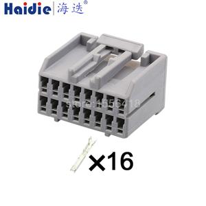 16pin Auto Wiring Cable Connector Include Terminals Pins 917983-6