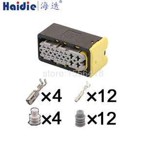 16pin Auto Wiring Cable Connector Include Terminals Pins 2-1564337-1