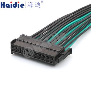 wire harness  929504-7 black / 1-929504-7 white 16AWG 20CM