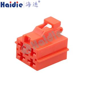 4pin  Auto wiring cable connector include terminals pins HD0416-6.3-21