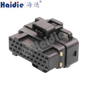 32pin  Auto wiring cable connector include terminals pins 4-1437287-7