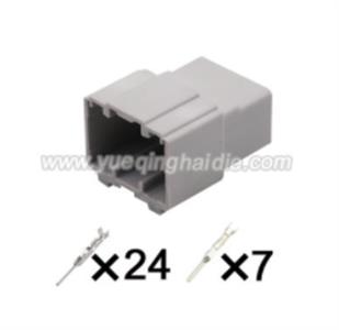 male electrical automotive wire harness connector HD312-0.6-1.2-11