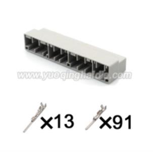 104 pin male electrical automotive wire harness connector HD1041-1.2-2-11