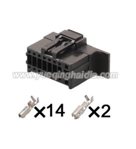 16pin Auto Wiring Cable Connector Include Terminals Pins HD162-1-1.6-21