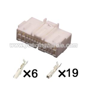 Auto wiring cable connector include terminals pins 6098-1819