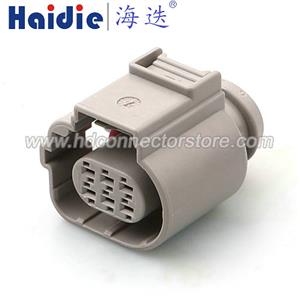 6 Pin connector with terminal 4H0973713B