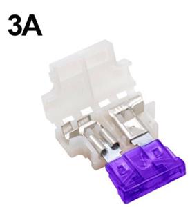 Auto Standard Middle Fuse Holder + Car Boat Truck ATC/ATO Blade Fuse 3A 5A 10A 15A 20A 25A 30A 35A 40A