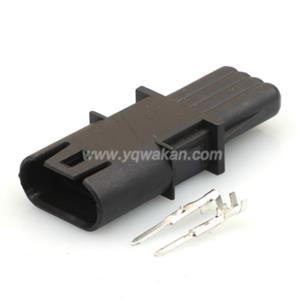 4 Pin wiring connector with terminal HD046A-0.6-11J