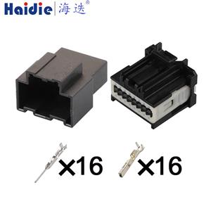 16pin Auto Wiring Cable Connector Include Terminals Pins 34729-0160