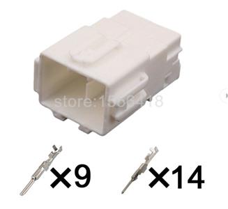 Auto wiring cable connector include terminals pins 6098-4707