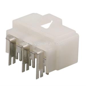 6 pin electrical automotive wire harness connector HD062-6.3-10W