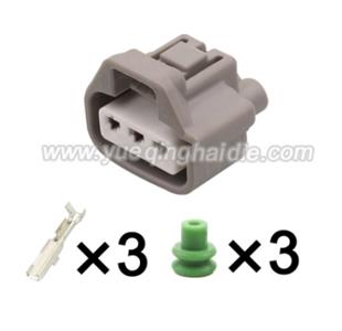 3pin  Auto wiring cable connector include terminals pins 6189-0178