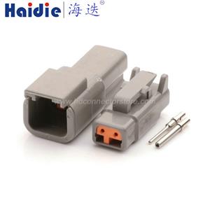 wiring connector DTM04-2P DTM06-2S with solid terminal
