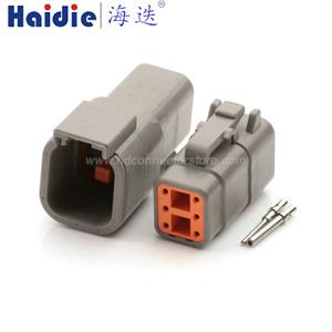 wiring connector DTM04-6P/WM-6P/ATM04-6P   DTM06-6S/WM-6S/ATM06-6S  with solid terminal
