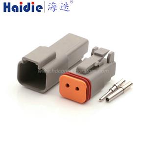 wiring connector DT04-2P/W2P DT06-2S/W2S  with solid terminal