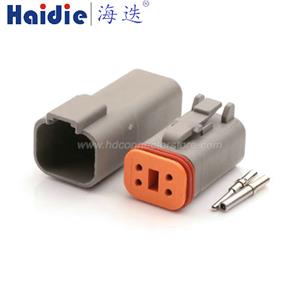 wiring connector DT04-4P/W4P  DT06-4S/W4S/DT06-4S-C015  with solid terminal