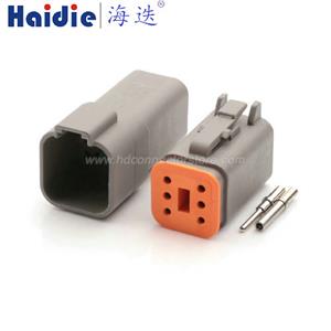 wiring connector DT04-6P/W4P  DT06-6S/W6S  with solid terminal