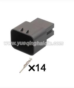 14pin Auto Wiring Cable Connector Include Terminals Pins HD145-1.5-11J