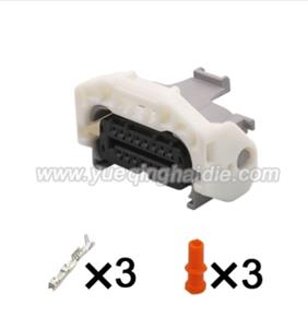 wiring connector 6189-1135  HD155-1.5-21J