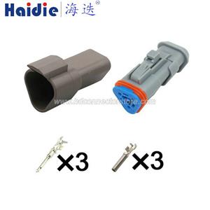 Auto Male Female Connector DT06-3S-CE04