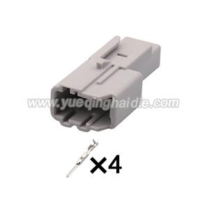4pin Auto Wiring Cable Connector Include Terminals Pins 6098-7781