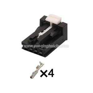 4pin  Auto wiring cable connector include terminals pins 91-936119-1/936119-2/936119-3