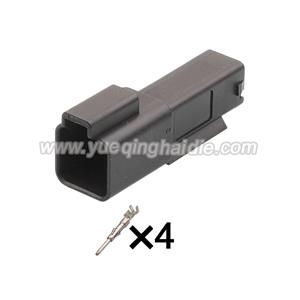 4pin Auto Wiring Cable Connector Include Terminals Pins 132015-0070