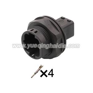 4pin Auto Wiring Cable Connector Include Terminals Pins 132004-000