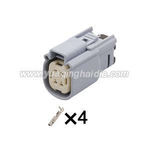 4pin Auto wiring cable connector include terminals pins 33472-4104