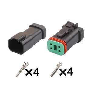 Auto Connector DT04-4P-E005/AT04-4P-EC01BLK/DT04-4P-CE03 DT06-4S-E005/DT06-4S-EP06/AT06-4S-EC01BLK