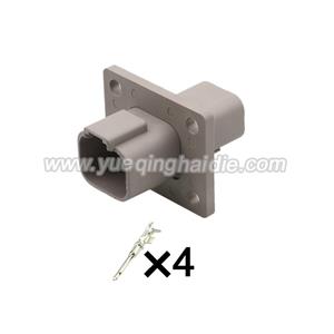 Auto Wiring Cable Connector Include Terminals Pins DT04-4P-L012