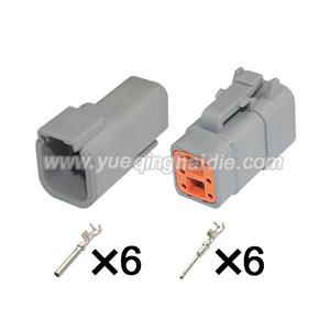 Auto Connector DTM04-6P/ATM04-6P DTM06-6S/ATM06-6S