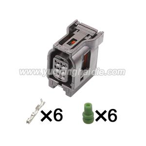 6pin  Auto wiring cable connector include terminals pins HD068Y-0.6-21B 6189-7042