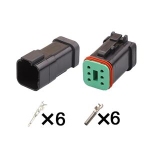 Auto Connector DT04-6P-E005/AT04-6P-EC01BLK DT06-6S-EP06/AT06-6S-EC01BLK