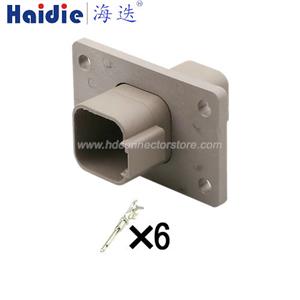 Auto Wiring Cable Connector Include Terminals Pins DT04-6P-L012