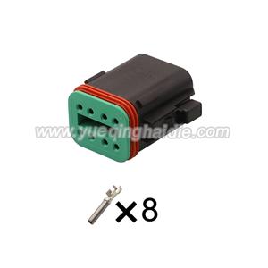 Auto connector DT06-08SA-EP07/W8S-P012