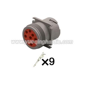 9pin  Auto wiring cable connector include terminals pins HD10-9-96P