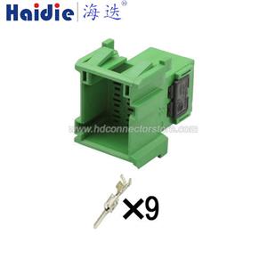 9pin wiring connector    1-967626-6/967631-1