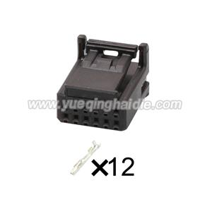 Auto wiring cable connector include terminals pins 1376675-1