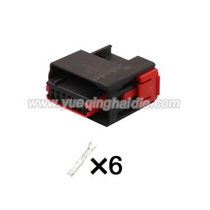 6pin wiring connector Inlude Terminals and Seals HD061C-1.2-21 638514-1