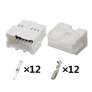 Male Female Auto Connector 6098-6980/1674122-1  6098-6954/1674119-1