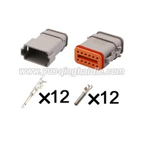 Auto Connector DT04-12PA-E008  DT06-12SA-E008
