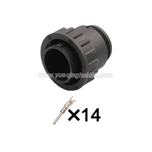 auto connector with terminal 182649-1