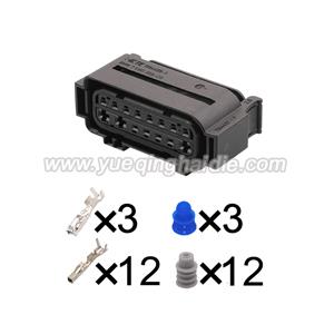 15pin Auto Wiring Cable Connector Include Terminals Pins 1564456-1