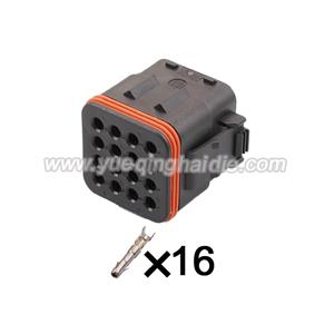 16 Pin wiring connector 132016-001  HD1612-1.5-21J
